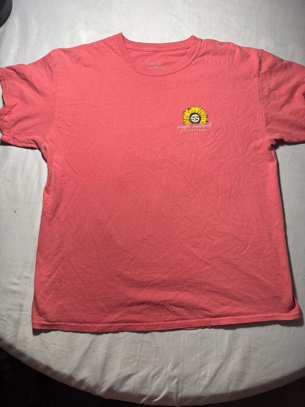 Simply Southern Sunflower Bee "Simply Bee Happy" Graphic T-Shirt